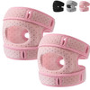 JUEYONG Patella Knee Band Breathable Knee Support Brace Sports Patella Strap for Men Women Fitness Running Joint Protection - Pink