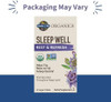 Garden of Life Organics Sleep Well Rest and Refresh Tablets with Lemon Balm, Green Tea Extract, Chamomile and  Probiotics – Support for Restful Sleep & Relaxation, Non-GMO, Gluten-Free, Vegan
