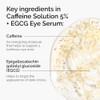 The Ordinary Caffeine Solution 5% + EGCG Eye Serum Depuffing Eye Serum for Dark Circles and Tired Eyes