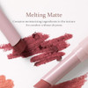HINCE Slim Stick Melting Matte Glides On Smooth Sheer Color Soft Finish, No Clump & Flake, Vivid Layered Color Hydrating Comfort Lightweight Cashmere Finish
