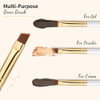 docolor Eyebrow Brush, Duo Angled Eyebrow Spoolie