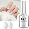 GAOY Pearl Gel Nail Polish, 16ml Shimmer Mermaid Gel Polish, Soak Off UV Light Cure for Nail Art DIY at Home, Shimmer White