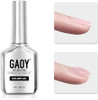 GAOY Clear Builder Gel for Nails, 16ml Nail Strengthener in a Bottle, Nail Extension Hard Gel, Soak Off Long Lasting UV Light Cure, Base Coat Top Coat Needed