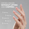 GAOY Clear Builder Gel for Nails, 16ml Nail Strengthener in a Bottle, Nail Extension Hard Gel, Soak Off Long Lasting UV Light Cure, Base Coat Top Coat Needed