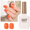 GAOY Sheer Light Pink Gel Nail Polish, 16ml Jelly Milky White Peach Translucent Color 1352 UV Light Cure Gel Polish for Nail Art DIY Manicure and Pedicure at Home