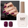 GAOY Sheer Light Pink Gel Nail Polish, 16ml Jelly Milky White Peach Translucent Color 1352 UV Light Cure Gel Polish for Nail Art DIY Manicure and Pedicure at Home