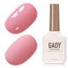 GAOY Sheer Light Pink Gel Nail Polish, 16ml Jelly Milky White Peach Translucent Color 1352 UV Light Cure Gel Polish for Nail Art DIY Manicure and Pedicure at Home