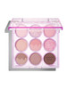 Amuse SEOUL Eye Color Palette Rose Tone 9 Color Eyeshadow Smooth Matte Shimmer Mix Blendable Buildable Shades Vegan Korean Makeup
