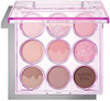 Amuse SEOUL Eye Color Palette Rose Tone 9 Color Eyeshadow Smooth Matte Shimmer Mix Blendable Buildable Shades Vegan Korean Makeup