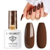 modelones HEMA-Free White Gel Nail Polish 15ml, 28+ Days Long Lasting, UV LED Soak Off, 15ml Summer Nail Art & Suit for French Tip, Glazed Clean Girl