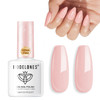 modelones HEMA-Free White Gel Nail Polish 15ml, 28+ Days Long Lasting, UV LED Soak Off, 15ml Summer Nail Art & Suit for French Tip, Glazed Clean Girl