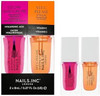Nails Inc Mini Nail Treatment Duo  Glow and Grow + Vit C Cuticle Oil Set ( Pack of 2 )
