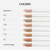 THESAEM Cover Perfection Tip Concealer  for Light Skin Tones 20-21  High Coverage Long Lasting Concealer Korean Makeup for Dark Circles & Blemishes