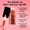 e.l.f. Glow Reviver Lip Oil, Tinted, Hydrating & Non-Sticky - 0.25 Fl Oz