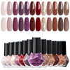 modelones 12 Colors Nude Pink Nail Polish Set, Quick Dry Mini Kit