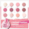 modelones 12 Colors Nude Pink Nail Polish Set, Quick Dry Mini Kit