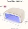 Nails Inc GelLED Portable LED Lamp 5W USB Nail Dryer for DIY Gel Curing