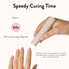 Nails Inc GelLED Mini UV LED Nail Lamp Portable Curing Light for DIY Gel