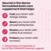 LifeSeasons NeuroQ Memory & Focus Extra Strength Boosts Cognitive Performance & Brain Function - Supports Neuroprotection & Concentration