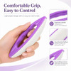 KADS Nail Buffer Polishing Tools, Purple Soft Surface Nail Buffers for Nail Buffing Wax, Manicure and Pedicure Care, Home Nail Care Tool Set - 2 Pack