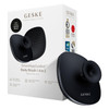 GESKE Body Brush | 4 in 1 | Design with Metal Ring | Cleansing Brush for the Entire Body | Professional Deep Cleaning | Soft Silicone Bristles | Ergonomic Two-Finger Design