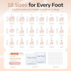 Modelones Press on Toenails Short, Nude French Tip Toe Nails Square
