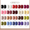 GAOY 23 Pcs Gel Nail Polish Set, 20 Fall Colorful Colors
