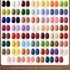 GAOY 60 Pcs Gel Nail Polish Set, 55 Colors at Home Manicure Gel Polish Kit