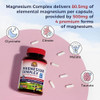 Vitalitown Magnesium Complex Supplement 500mg – NSF Certified, 120 Capsules
