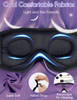LC-dolida Sleep Headphones Sleep Mask Bluetooth Wireless Music Eye Mask Sleeping Headphones for Side Sleepers Sleep Mask with Bluetooth Headphones Ultra Thin Stereo Speakers Perfect for Sleeping