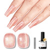 modelones Milky White Gel Nail Polish Natural Color