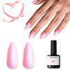 modelones Milky White Gel Nail Polish Natural Color