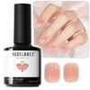 modelones Milky White Gel Nail Polish Natural Color