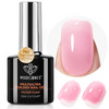 modelones Builder Nail Gel,No Top Coat Needed Builder for Nails Nude