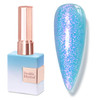 Double Rhythm 15ML Snow Glitter Gel Polish Shimmer Reflective Holographic Color for Nail Art Salon DIY at Home