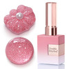 Double Rhythm 15ML Snow Glitter Gel Polish Shimmer Reflective Holographic Color for Nail Art Salon DIY at Home