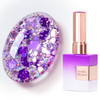 Double Rhythm 15ML Snow Glitter Gel Polish Shimmer Reflective Holographic Color for Nail Art Salon DIY at Home