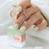 Double Rhythm Translucent Gel Polish Sheer Neutral Natural Light Milky Same Color Same Bottle 15ML Jelly Nail Polish Nail Art DIY at Home