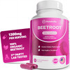Rosabella Organic Beet Root Capsules - 1300mg Beet Root Powder Aids Healthy Circulation & Vitality, Non-GMO, Beet Root Supplement