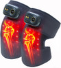 IUECSE Heated Knee Massager for Pain Relief  Knee Heating Pad with Vibration Rechargeable Knee Brace for Knee Elbow Relief  Massager for Men and Women
