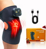 IUECSE Heated Knee Massager for Pain Relief  Knee Heating Pad with Vibration Rechargeable Knee Brace for Knee Elbow Relief  Massager for Men and Women