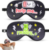 knIykmr  2 Pcs Boys Sleep Eye Mask Guys Blackout Sleeping Silk Mask for Kids Adult Children's Travel Eye Mask Eye Cover Blindfold for Game