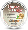 Three Lollies Queasy Drops Relief from Nausea & Travel Sickness Soothes a Dry Mouth & Settles Stomach Natural Ingredients