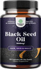 Natures Craft Black Seed Oil Capsules with Omega 3 6 9 Dietary Supplement 60 Count