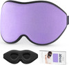 LitBear Sleep Mask for Side Sleeper Women Men Eye Mask for Sleeping