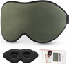 LitBear Sleep Mask for Side Sleeper Women Men Eye Mask for Sleeping