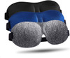 LKY DIGITAL Sleep Mask for Side Sleeper 3 Pack Blackout 3D Eye Mask
