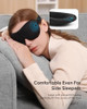 LKY DIGITAL Sleep Mask for Side Sleeper 3 Pack Blackout 3D Eye Mask