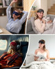 LKY DIGITAL Sleep Mask for Side Sleeper 3 Pack Blackout 3D Eye Mask