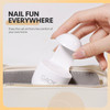 GAOY Mini UV Light for Gel Nails, Small LED Nail Lamp, Fast Curing, White